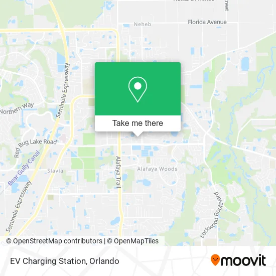 EV Charging Station map