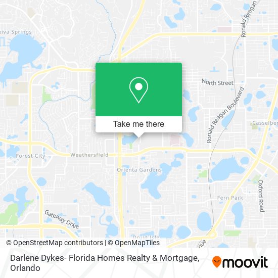 Mapa de Darlene Dykes- Florida Homes Realty & Mortgage