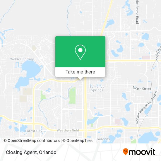 Closing Agent map