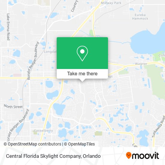 Mapa de Central Florida Skylight Company