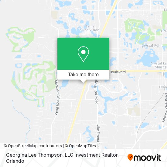 Georgina Lee Thompson, LLC Investment Realtor map