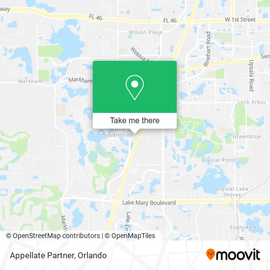 Mapa de Appellate Partner