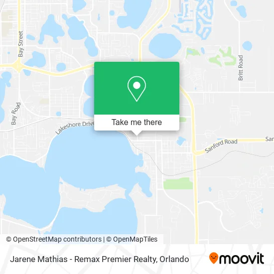 Mapa de Jarene Mathias - Remax Premier Realty