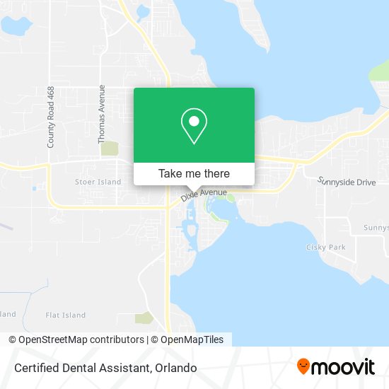 Certified Dental Assistant map