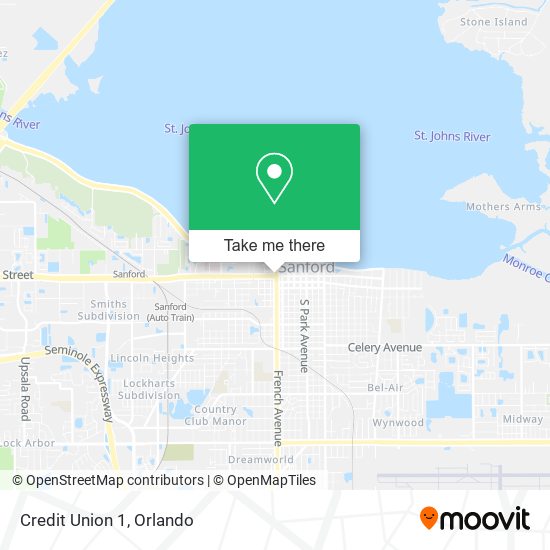 Credit Union 1 map