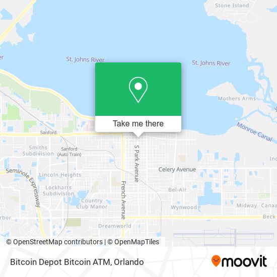 Bitcoin Depot Bitcoin ATM map