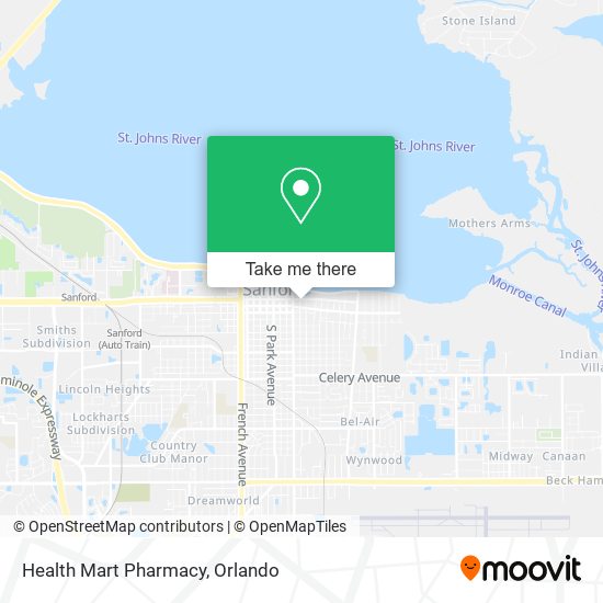 Health Mart Pharmacy map