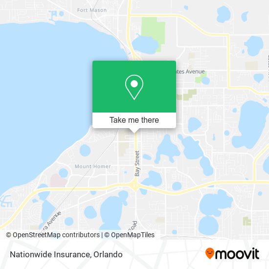 Nationwide Insurance map