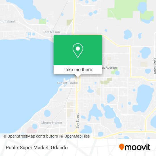 Mapa de Publix Super Market