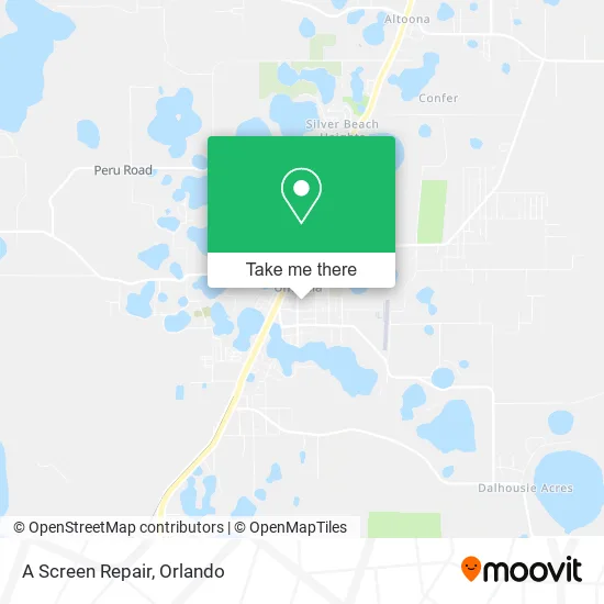 Mapa de A Screen Repair