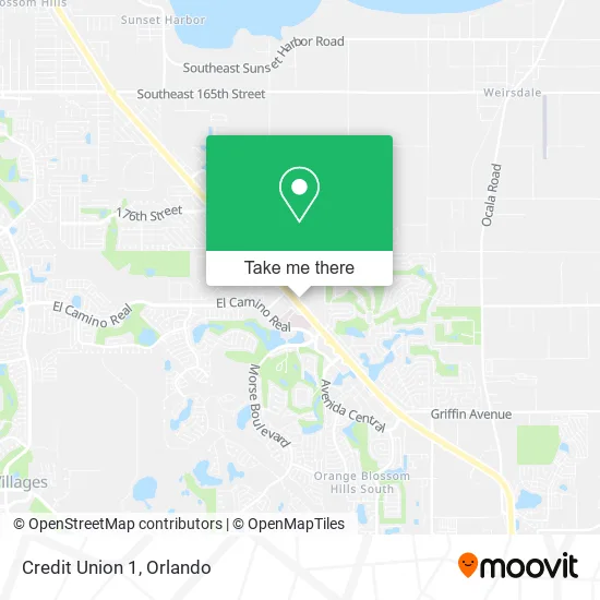 Credit Union 1 map