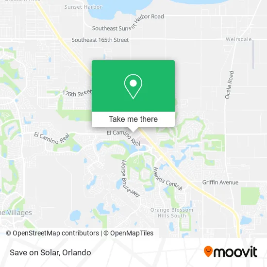 Save on Solar map