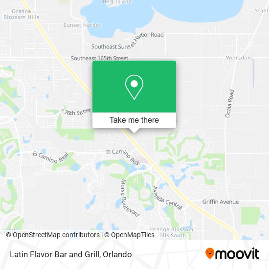 Mapa de Latin Flavor Bar and Grill