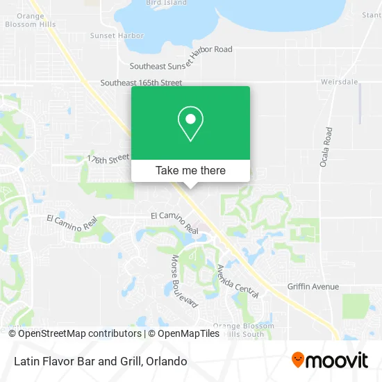 Latin Flavor Bar and Grill map