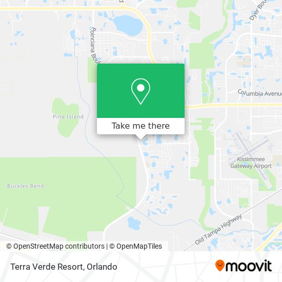 Mapa de Terra Verde Resort