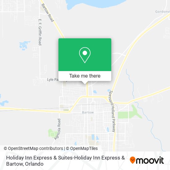 Holiday Inn Express & Suites-Holiday Inn Express & Bartow map