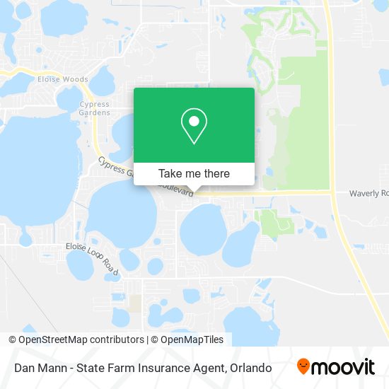 Dan Mann - State Farm Insurance Agent map