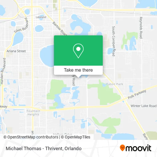 Michael Thomas - Thrivent map