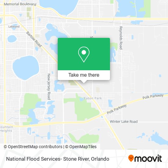 National Flood Services- Stone River map