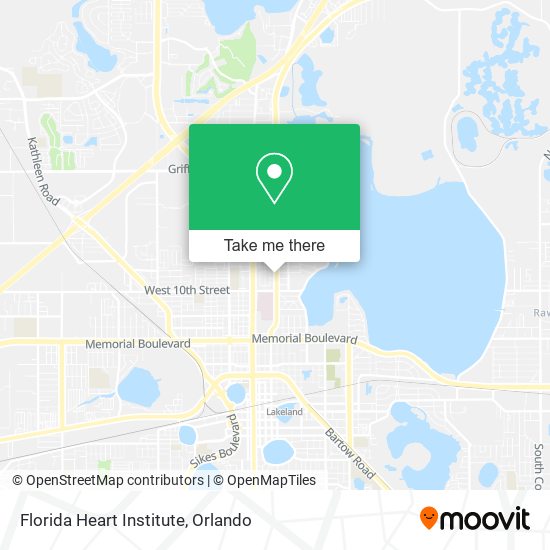 Florida Heart Institute map