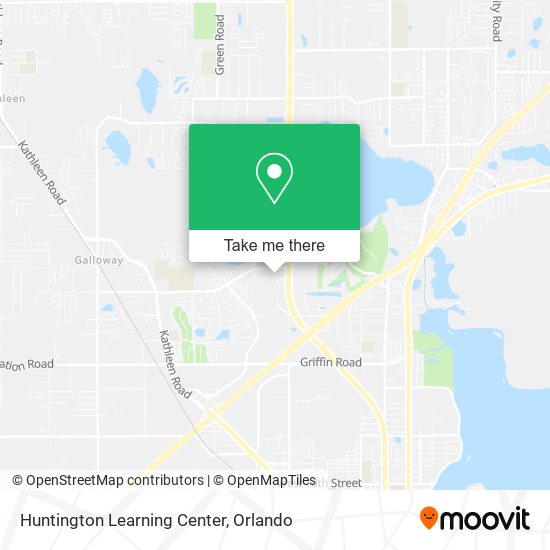 Huntington Learning Center map