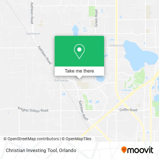 Mapa de Christian Investing Tool