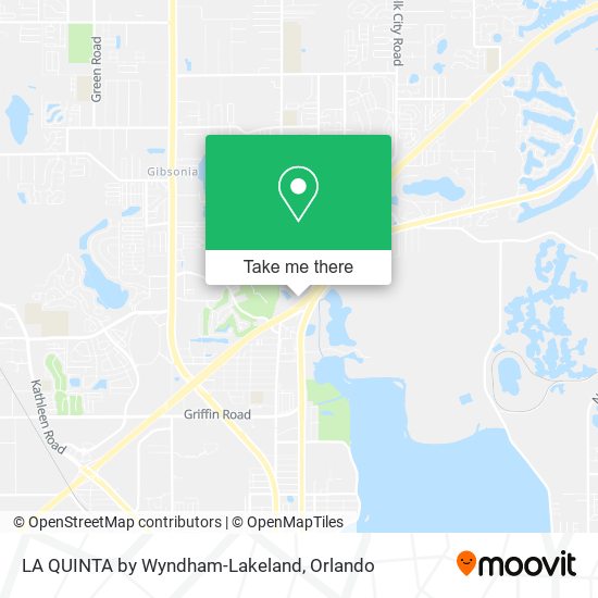 Mapa de LA QUINTA by Wyndham-Lakeland