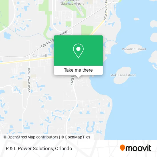 R & L Power Solutions map
