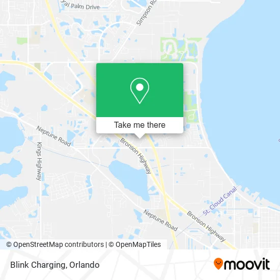 Blink Charging map