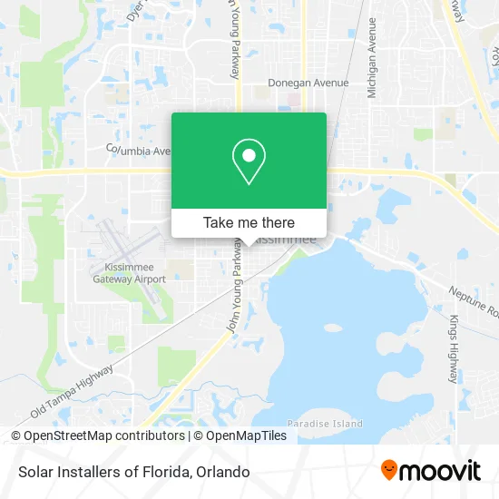Solar Installers of Florida map