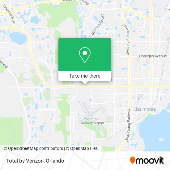 Mapa de Total by Verizon
