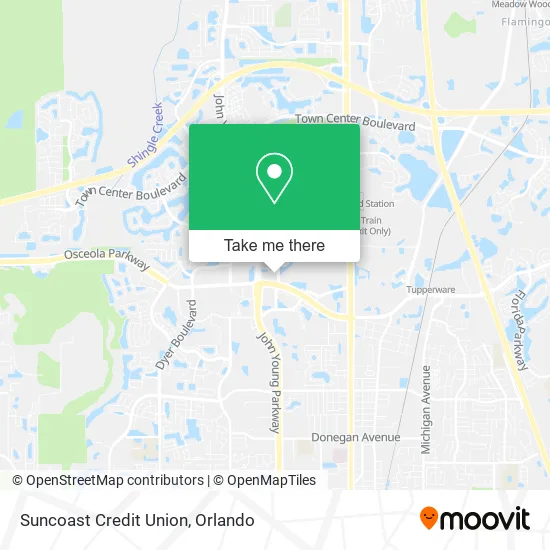 Suncoast Credit Union map