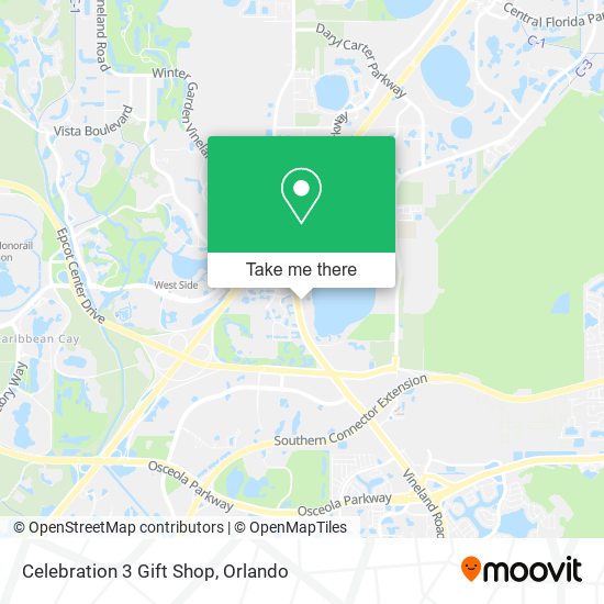Celebration 3 Gift Shop map