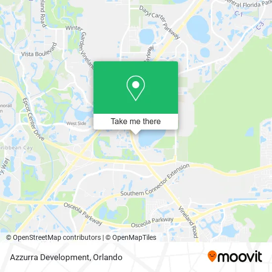 Azzurra Development map