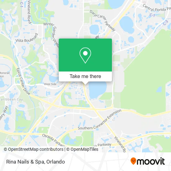 Rina Nails & Spa map