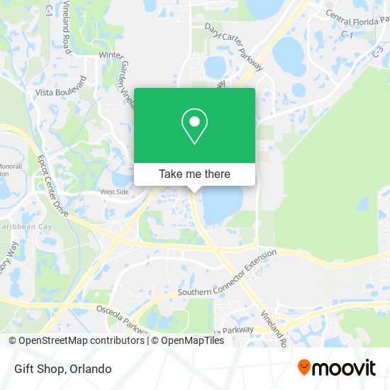Mapa de Gift Shop