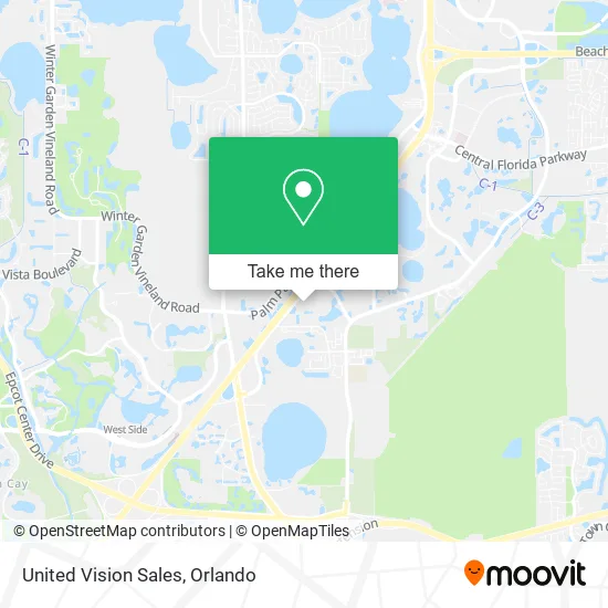 United Vision Sales map