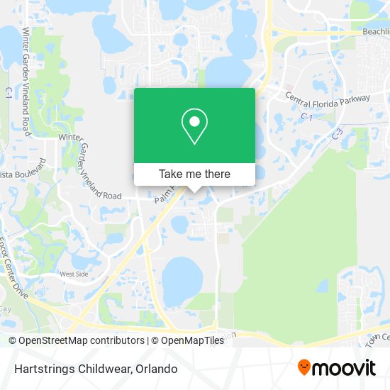 Mapa de Hartstrings Childwear
