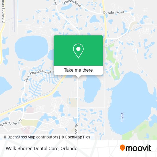 Mapa de Walk Shores Dental Care