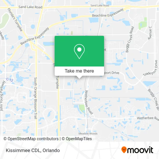 Kissimmee CDL map