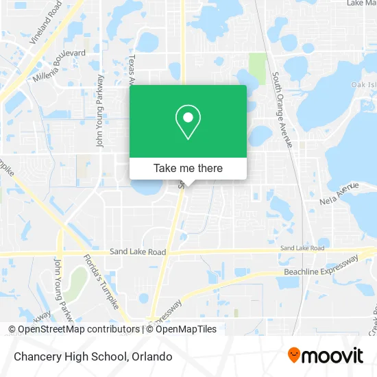 Mapa de Chancery High School