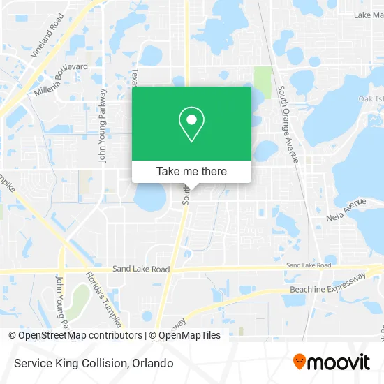 Service King Collision map