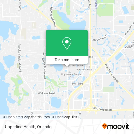 Mapa de Upperline Health