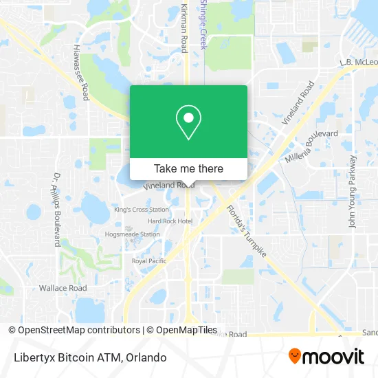 Libertyx Bitcoin ATM map