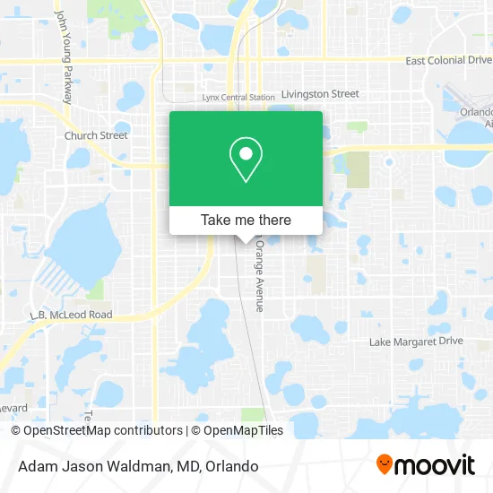 Adam Jason Waldman, MD map