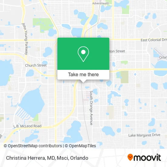 Mapa de Christina Herrera, MD, Msci