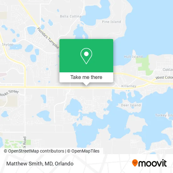 Matthew Smith, MD map