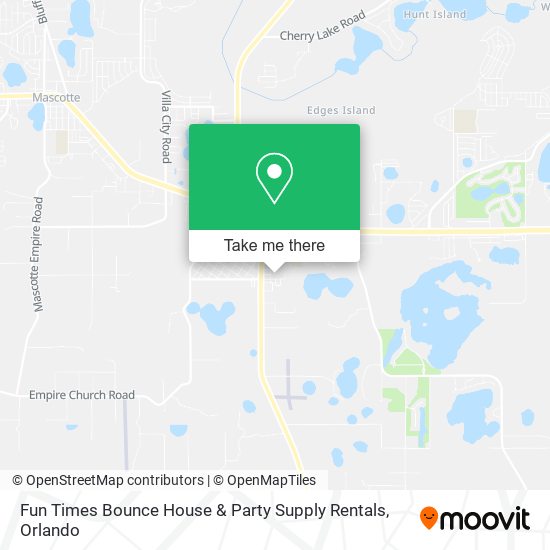 Fun Times Bounce House & Party Supply Rentals map