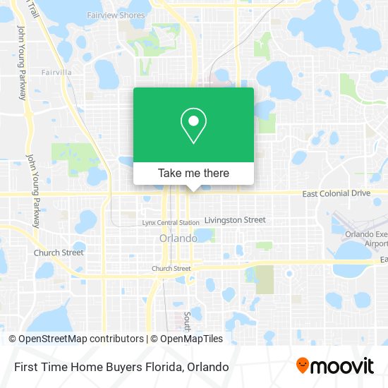 Mapa de First Time Home Buyers Florida