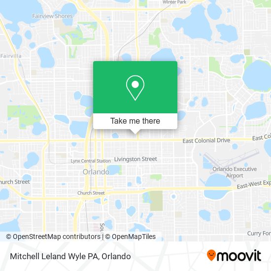 Mapa de Mitchell Leland Wyle PA